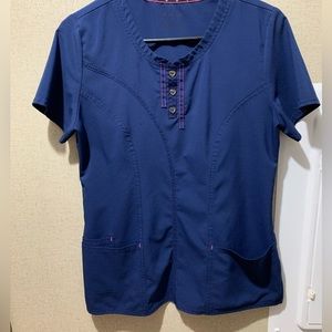 Heart and soul scrub top
